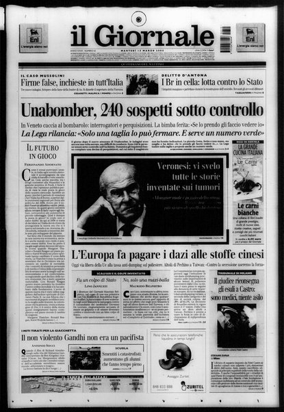 Il giornale : quotidiano del mattino